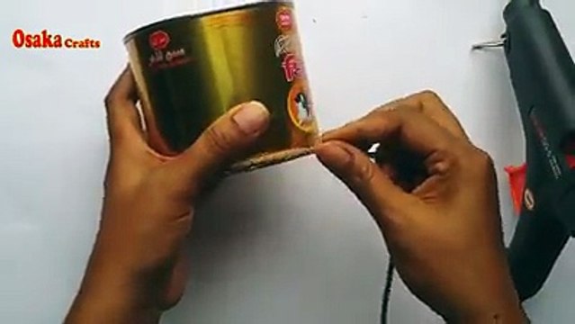 - DIY: How to Make Best Out of Waste Flower Vase !!! Jute/ Twine Flower Vase !!!Credit: Osaka CraftsFull video: