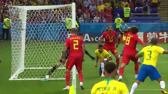 ベルギー 32年ぶりのベスト4　ネイマールのブラジルを下す／ブラジル 1-2 ベルギー（準々決勝）