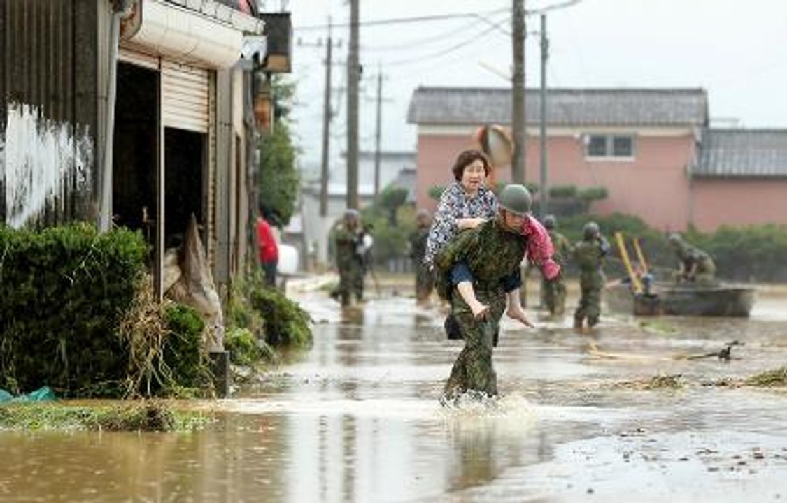 At least 38 killed, 50 missing as torrential rain pounds Japan
