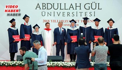 (7 Temmuz 2018) AGÜ İLK MEZUNLARINI VERDİ