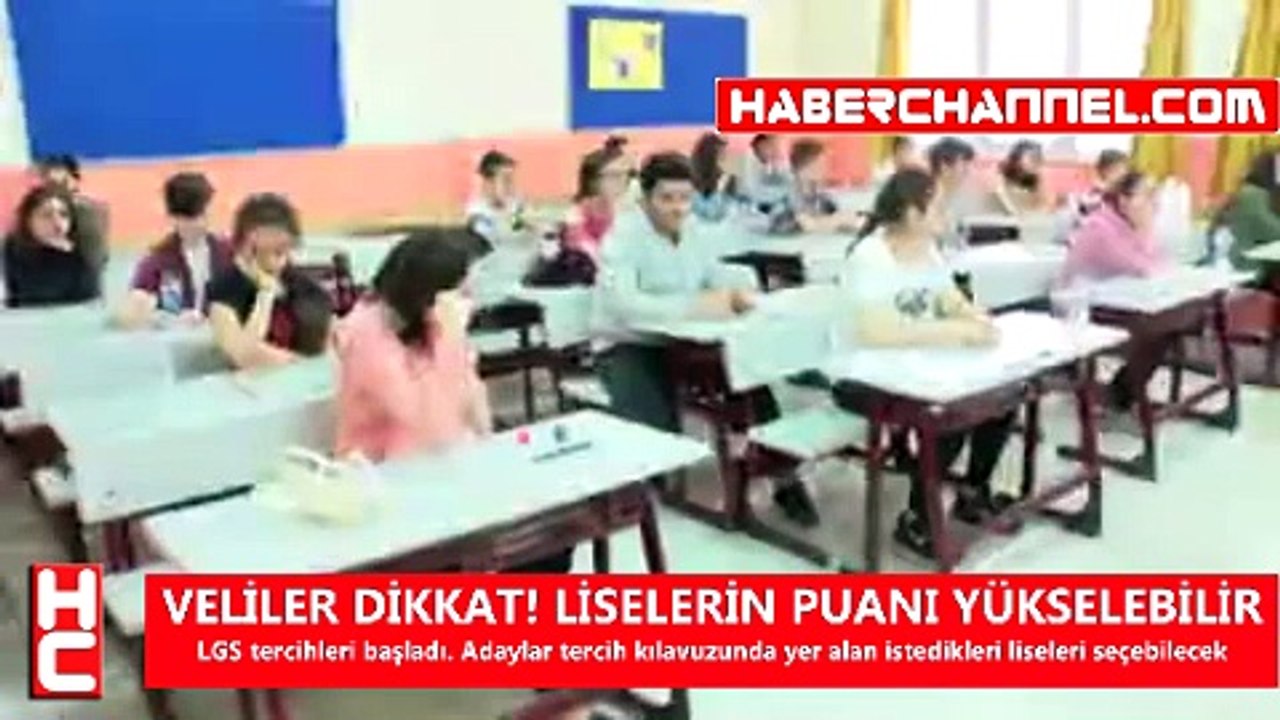 VELİLER DİKKAT! LİSELERİN PUANI YÜKSELEBİLİR