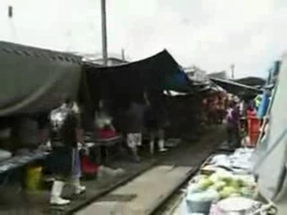 Marché à Bangkok