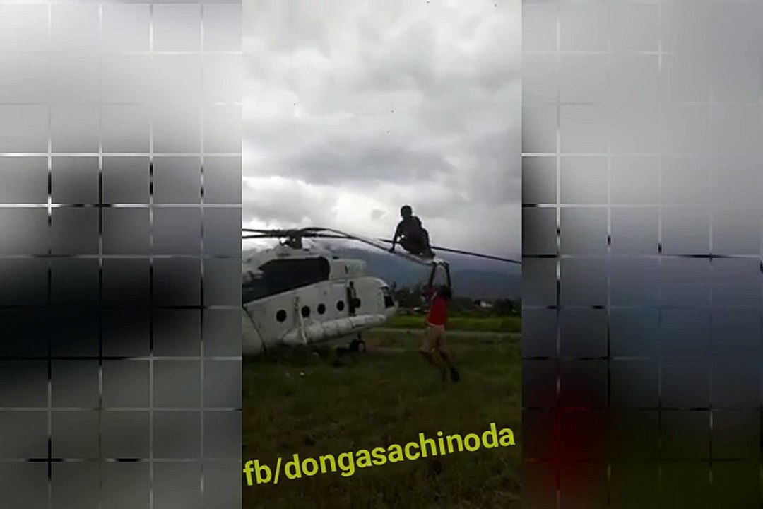 helicopter fan game with kids