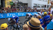 L’arrivée de la première étape du Tour de France 2018
