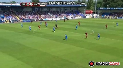 Amazing Goal  Harry Wilson (0-1) Chester FC vs Liverpool FC