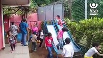 #NicaraguaQuierePazLos niños reciben un cuido especial en dicho centro, mientras sus padres se encuentran en sus centros de labores.