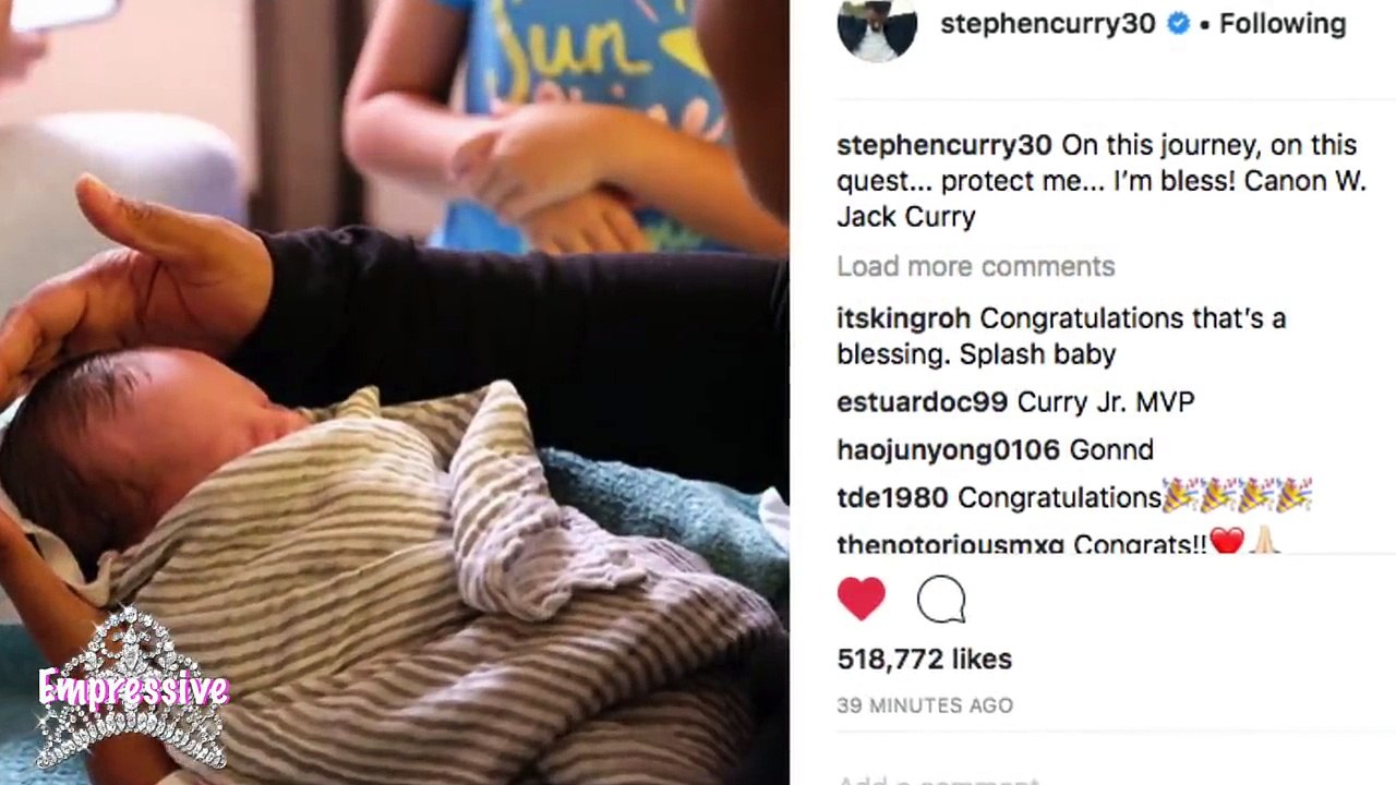 Stephen and Ayesha Curry reveal their newborn son!
