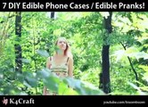 7 DIY Edible Phone Cases - Edible Pranks!via: Troom Troom - easy DIY video tutorials, youtube.com/troomtroom