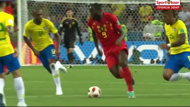 БЕЛЬГИЙЦЫ - БРАЗИЛЬЦЫ. ПОДРОБНЫЙ ОБЗОР МАТЧА. 06.07.2018 HD