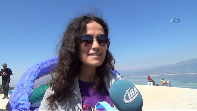 Burdur, 'Yamaç Paraşütü Hedef Yarışması’na ev sahipliği yaptı