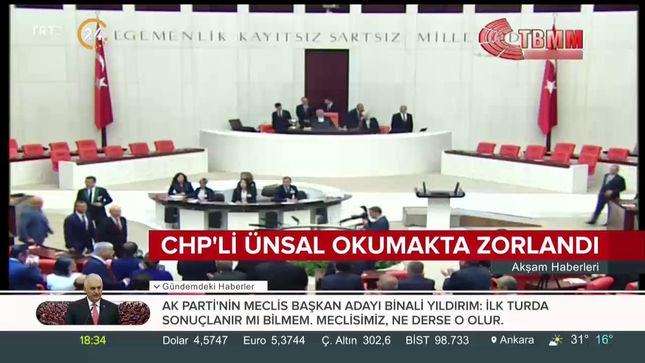Meclis'te yemin günü