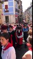 Insultos y amenazas contra los concejales de la oposición en la calle Curia durante la procesión de San Fermín