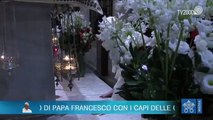 Bari: il Papa prega davanti alla tomba di San Nicola