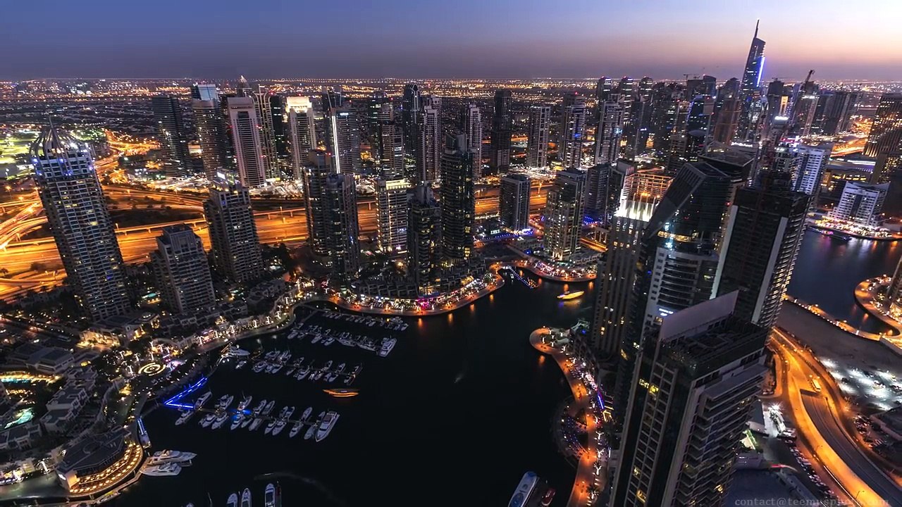 L'hiver à Dubaï : timelapse géant ! Soleil, Brouillard, Tempêtes...