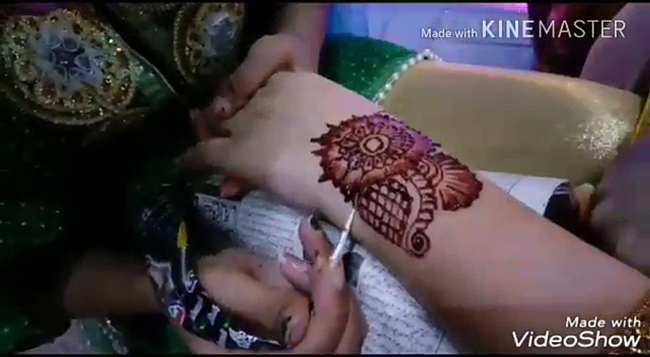 How to apply Stylish Easy Simple Mehandi design  Chand Raat Mehndi  Parties Ladies Mehndi trend 75