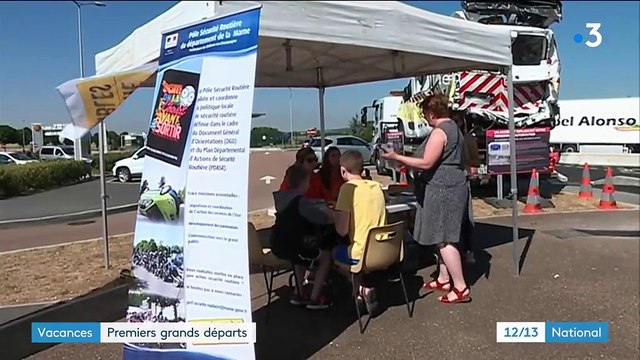 Vacances : la sécurité routière avant tout