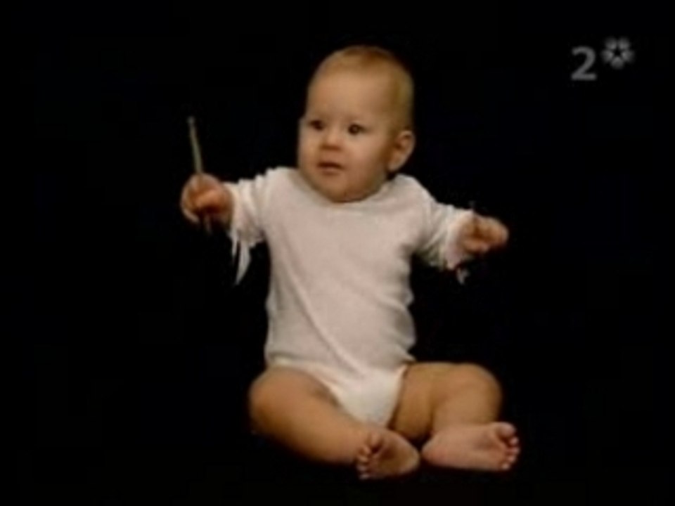 Bébé musicien