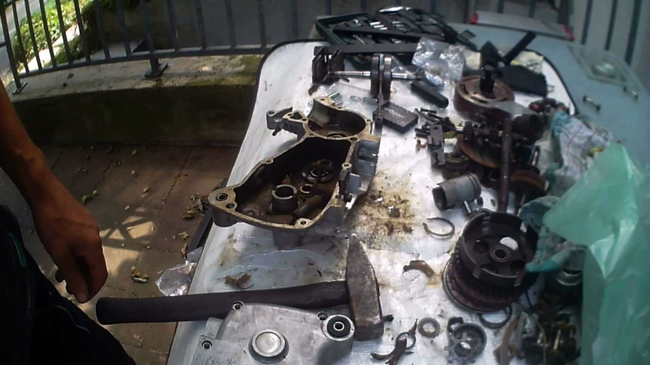 KR50 Lager aus / einbauen