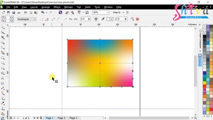 Corel Draw Tutorial In Hindi Part 4 Tool Box 62 How to Use of  Mesh Fill Tools | मेश फिल टूल्स का प्रयोग कैसे करें |