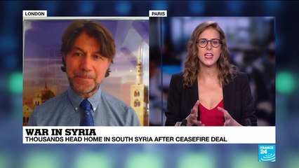 Rebels and government reach ceasefire deal in south Syria