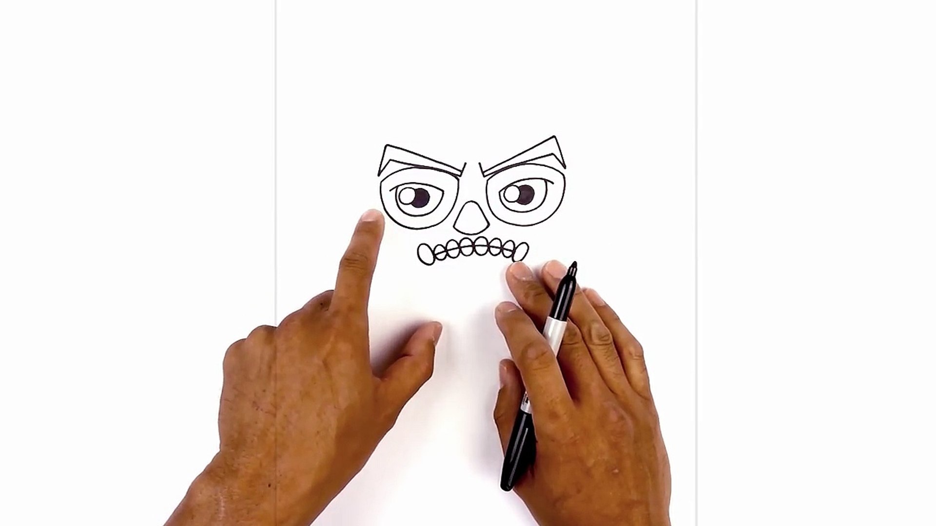 Fortnite How To Draw Skull Trooper Art Tutorial Video