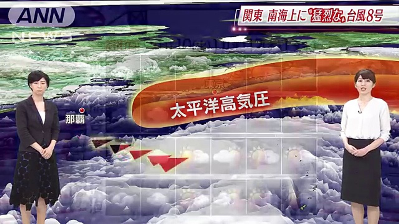 夏らしく毎日が真夏日・・・千種ゆり子の関東天気のタネ(18-07-08)