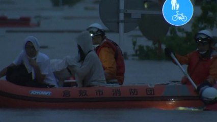 일본 서남부에 집중호우 강타...51명 사망·48명 실종 / YTN