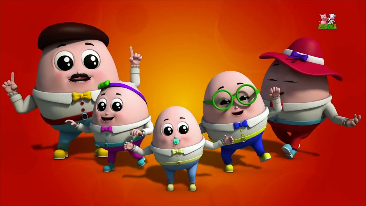 Humpty Dumpty Finger Family | Video And Song For Children
