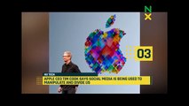 #NXTech: Apple CEO Tim cook says social media is being used to manipulate and divide us (SEE WHY).
