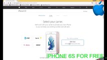 How to get an iPhone 6s plus free legally  THIS WORKING!!!