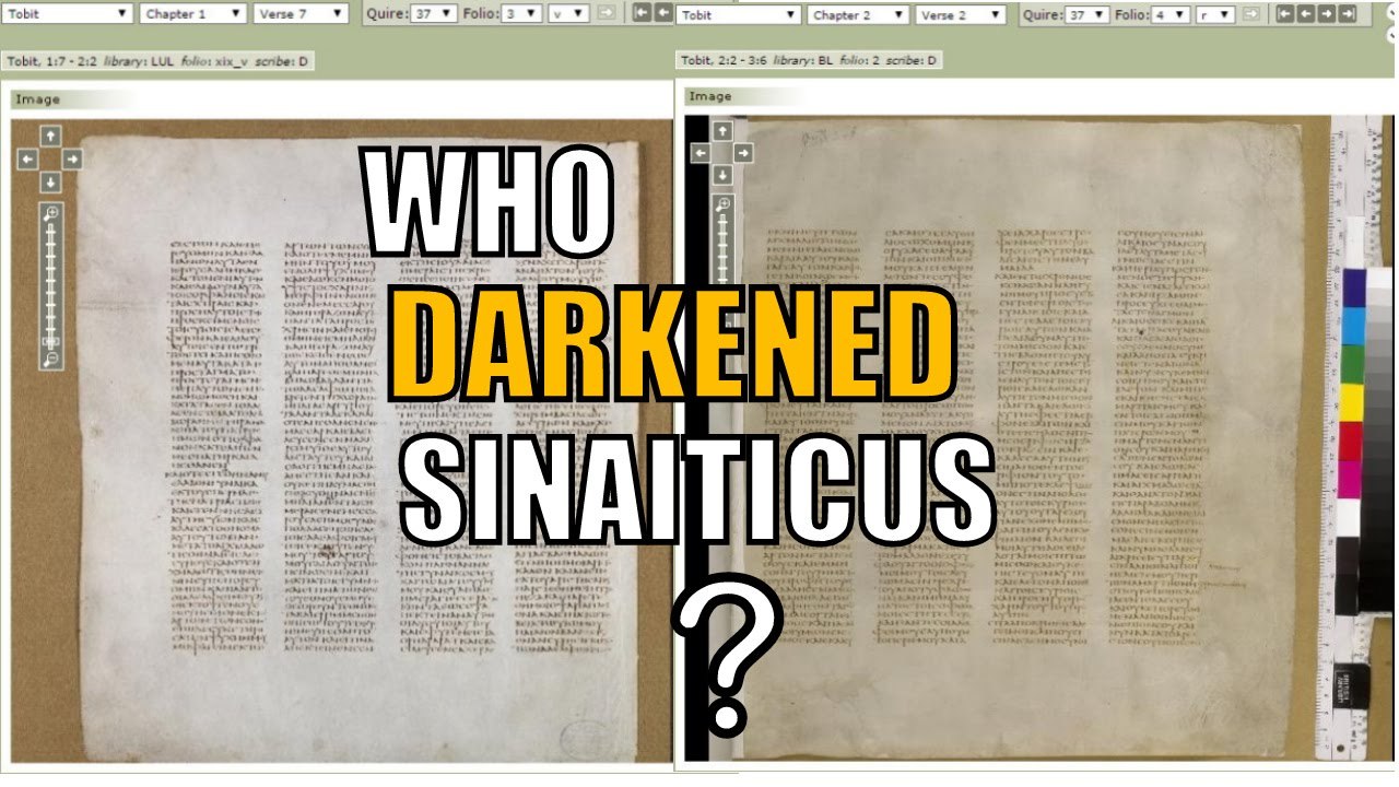 Codex Sinaiticus #03: Who Darkened Sinaiticus?