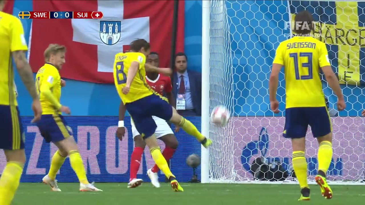 Sweden v Switzerland - 2018 FIFA World Cup Russia™ - Match 55