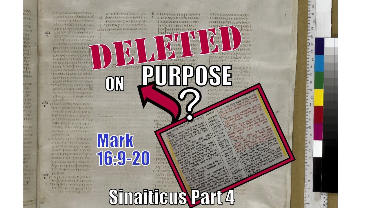 Codex Sinaiticus #08: Deleted on Purpose?