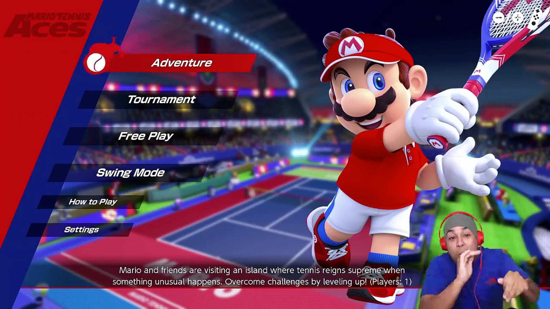 OKAY! TENNIS IS NOT SUPPOSED TO BE THIS SERIOUS!! [MARIO TENNIS ACES] [#02]  - Dailymotion Video