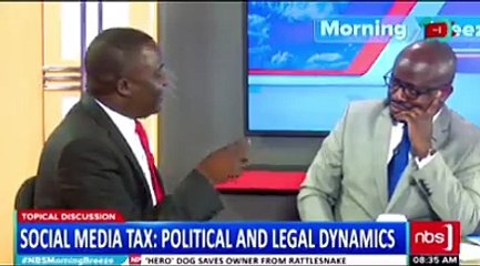 Hon. Muwanga Kivumbi: As to the rationale whether Social Media should be taxed, its a no debater.  #NBSAt10 #NBSMorningBreeze #NBSUpdates