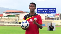 Here's another video from CNE Timor-Leste featuring Timorese athletes Jose Fonseca, Liliana da Costa, Emiliana Lopes, and Sandro Fame. Don't forget to vote on M