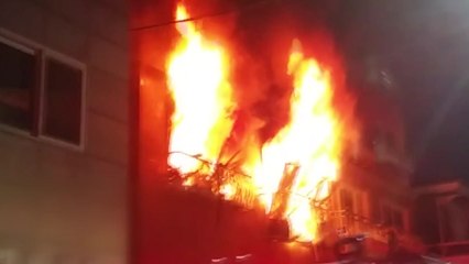 도시형 생활주택서 불...주민 50명 대피 / YTN