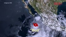 Bud se degrada a tormenta tropical frente a las costas de Jalisco