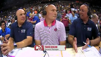 Hawks GM Travis Schlenk Summer League Interview