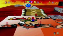 Super Mario 64 - Lava Lagune - Werfe Big Bully in die Lava!