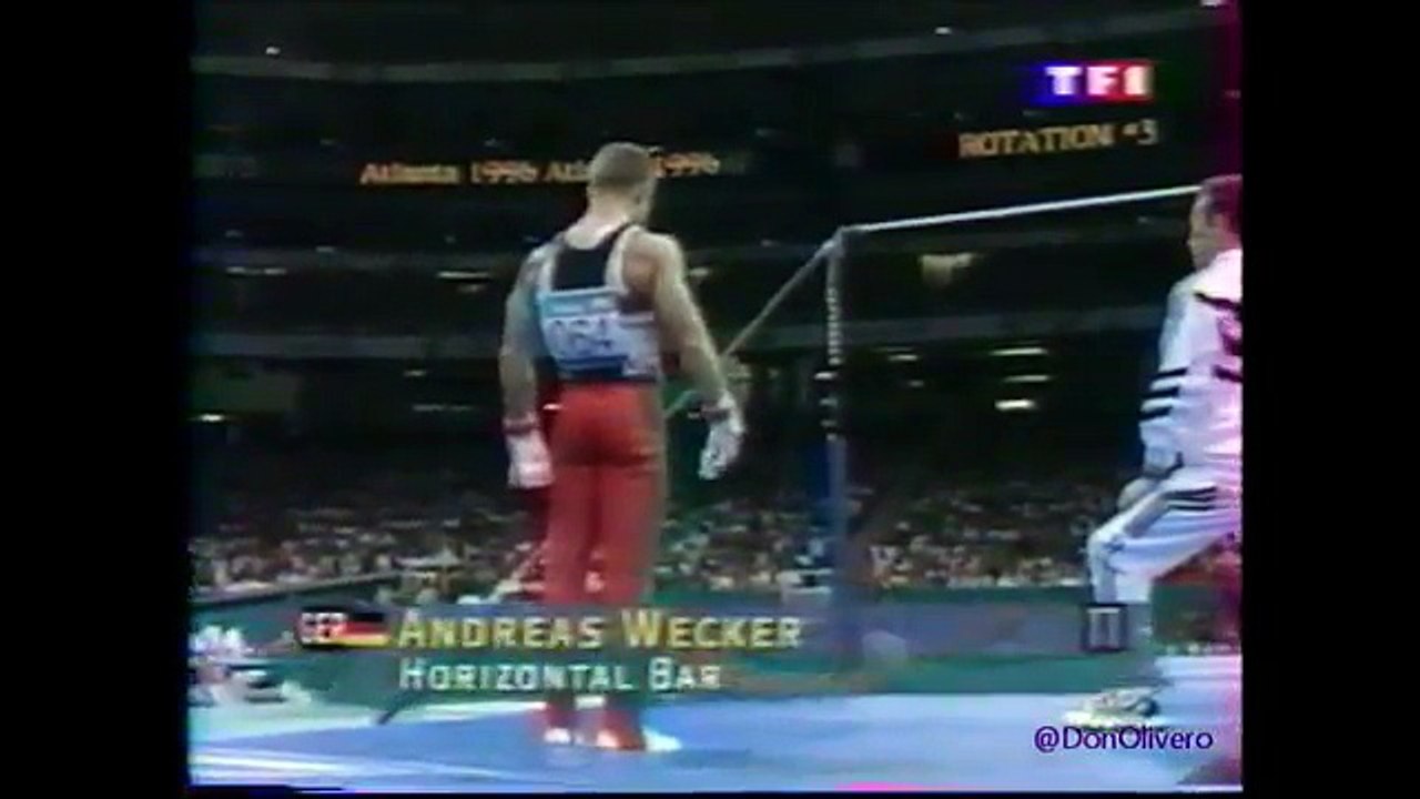 Andreas WECKER (GER) HB - 1996 Atlanta Olympics Team Optionals