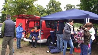 Wettbewerb der Jugendfeuerwehr Sachsen in Torgau