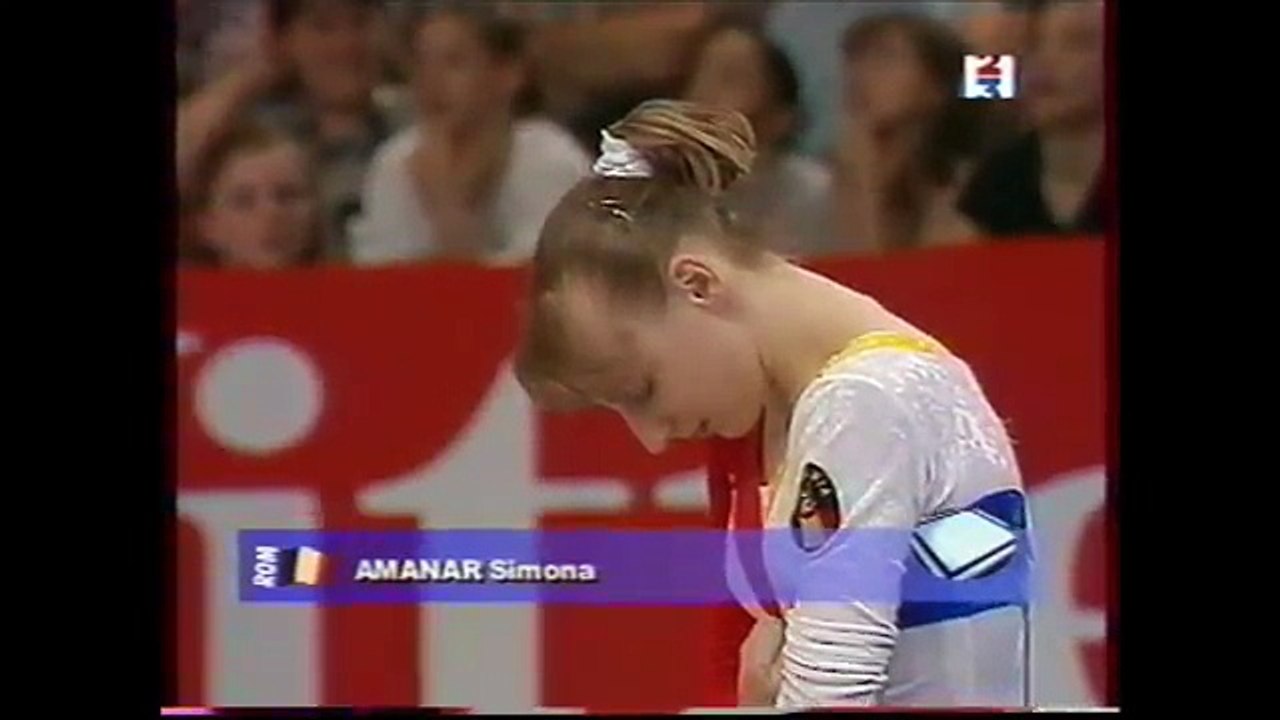 Simona AMANAR (ROM) floor - 2000 Europeans Paris EF