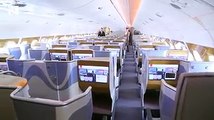 Watch this sneak peek at what it's like to fly inside the world's largest commercial passenger airplane, the Airbus A380.The A380, that belongs to Emirates, l