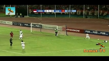 Indonesia (1) vs (0) Vietnam - Highlights & Goal AFF U19 Championship 2018