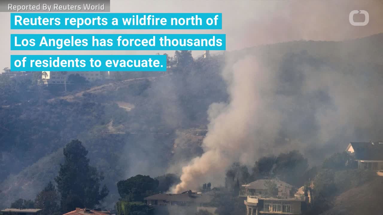 Wildfire Near Los Angeles Forces Thousands To Evacuate