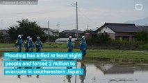 Heavy Floods In Japan Leave Eight People Dead
