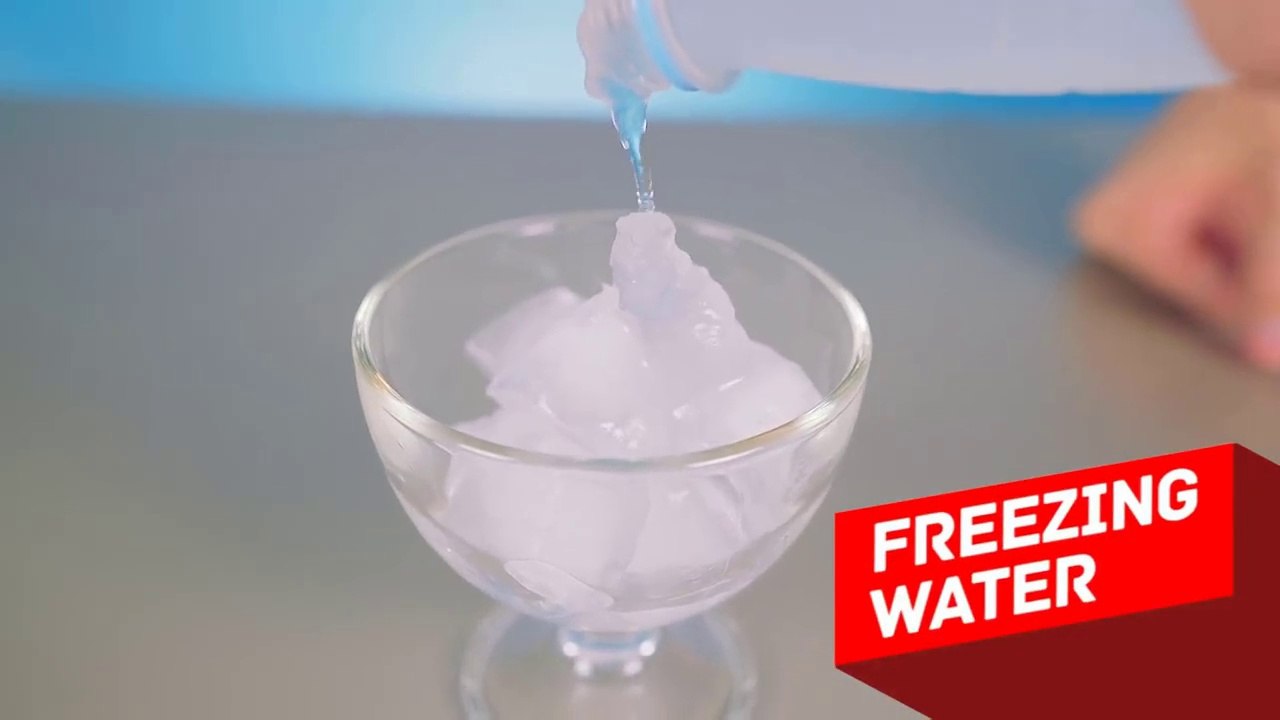 Freezing Water video Dailymotion