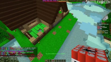 COPY AND PASTING GIRLS HOUSE TO TROLL HER ON MINECRAFT...