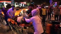İstanbul Fatih’te Motosiklet İle Taksi Çarpıştı: 1 Ağır Yaralı
